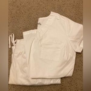 White Uniform Advantage Butter Soft Scrubs